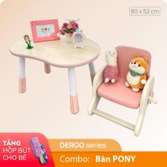 Bộ bàn ghế đa năng cho bé PONY