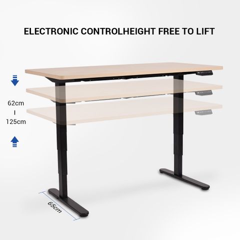  Bàn làm việc đứng tự động điều chỉnh độ cao Flexispot (Premium - 3 Stages) 
