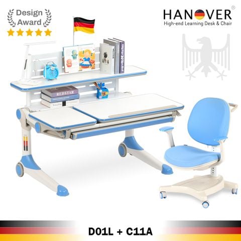  Bộ bàn học thông minh Cao Cấp Hanover D01L 