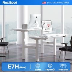Bàn làm việc đôi điều chỉnh độ cao FlexiSpot E7H