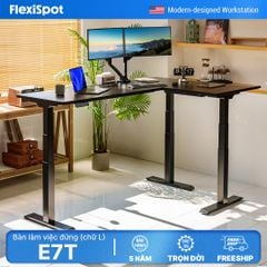 Khung bàn làm việc đứng điều chỉnh độ cao FlexiSpot E7T - Khung chữ L