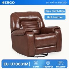 Sofa thư giãn chỉnh điện da thật EU-U70631M