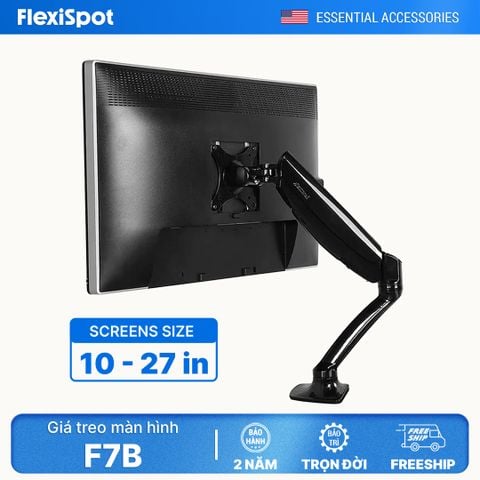  Giá treo màn hình - tay đỡ màn hình đơn 10-27 inch - Flexispot F7B 
