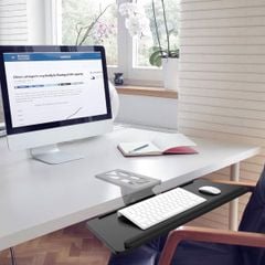 Khay đỡ bàn phím máy tính Flexispot KT101 màu đen