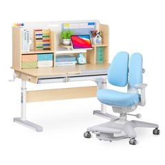 Bộ bàn học thông minh gỗ tự nhiên iSmart Klever K120