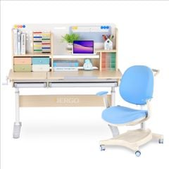 Bộ bàn học thông minh gỗ tự nhiên iSmart Klever K120