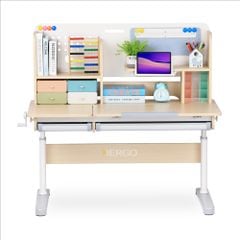 Bộ bàn học thông minh gỗ tự nhiên iSmart Klever K120