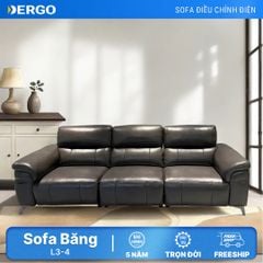 Sofa băng L3- 4 chỗ, điều khiển điện