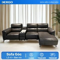 Sofa góc L3-4 chỗ, kèm bàn trà (góc trái hoặc phải)