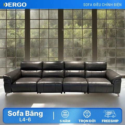  Sofa băng L4- 6 chỗ, điều khiển điện 
