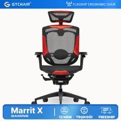 Ghế Gaming Công thái học GTChair Marrit X (Gaming) - Bản tay 5D