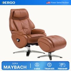 Sofa thư giãn chỉnh cơ da thật Maybach