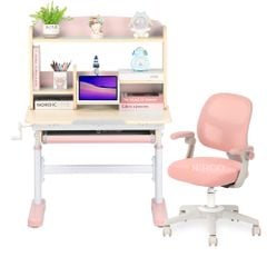 Bộ bàn học thông minh gỗ tự nhiên iSmart Q80