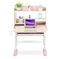 Bộ bàn học thông minh gỗ tự nhiên iSmart Q80