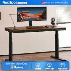 Bàn làm việc đứng điều chỉnh độ cao FlexiSpot Q8- NEW 2024