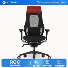 Ghế Công thái học Ergonomic GTChair ROC Gaming