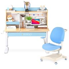 Bộ bàn học thông minh gỗ tự nhiên iSmart Super Star S120 Pro