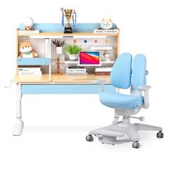 Bộ bàn học thông minh gỗ tự nhiên iSmart Super Star S120 Pro