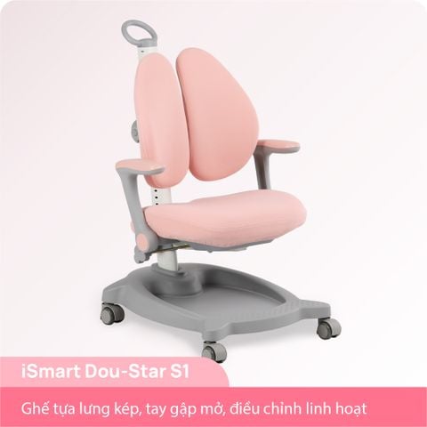  Ghế ngồi học chống gù iSmart Duo- Star S1 