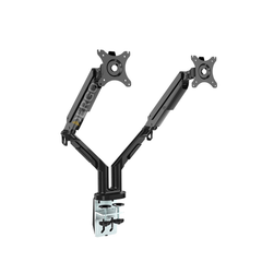 Giá treo màn hình tay đỡ màn hình đôi 17-32 inch - Flexispot MA8D (Black/White)
