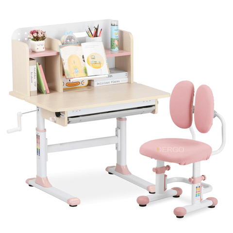  Bộ bàn học thông minh gỗ tự nhiên iSmart P80 