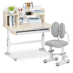 Bộ bàn học thông minh gỗ tự nhiên iSmart P100