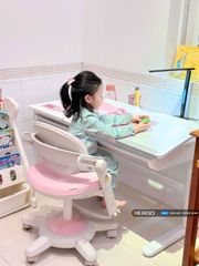 Bộ bàn học thông minh gỗ tự nhiên iSmart H120L