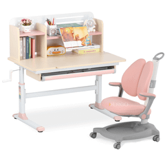 Bộ bàn học thông minh gỗ tự nhiên iSmart P100