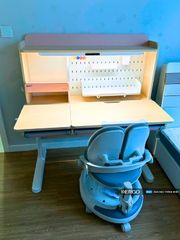 Bộ bàn học thông minh gỗ tự nhiên iSmart Super Star S120