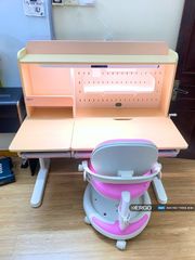 Bộ bàn học thông minh gỗ tự nhiên iSmart Super Star S120