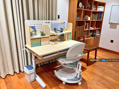 Bộ bàn học thông minh gỗ tự nhiên iSmart Klever K120