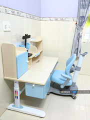 Bộ bàn học thông minh chống gù chống cận iSmart P120