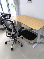 Mặt bàn làm việc gỗ tre an toàn bảo vệ sức khỏe Flexispot Bamboo Desktop