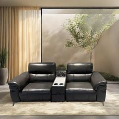 Sofa băng L2- 3 chỗ, điều khiển điện, kèm bàn trà