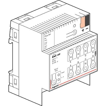 Legrand KNX ON-OFF DIN CONTROLLER 8 outputs 8A