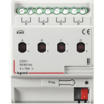 Legrand KNX ON-OFF DIN CONTROLLER 4 outputs 16A