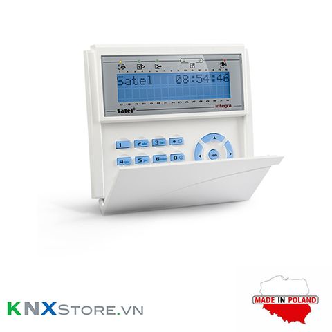 SATEL - INT-KLCD: BÀN PHÍM LCD CHO BẢNG ĐIỀU KHIỂN INTEGRA/ LCD LEYPAD FOR INTEGRA CONTROL PANELS