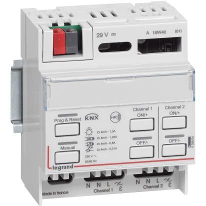 Legrand | Bộ Điều Khiển Dimmer Đa Chức Năng 2 Kênh KNX