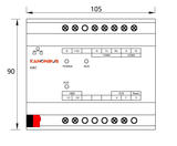 Bộ Điều Khiển Điều Hòa VRV/VRF KNX - KAC008