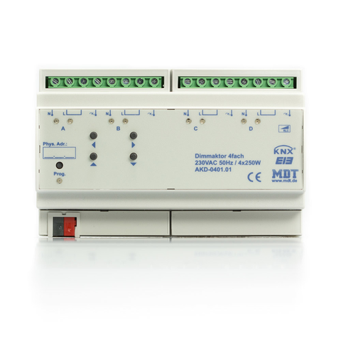 Chiết Áp Điện Tử Giao Tiếp KNX 4 Ngõ Ra 250W