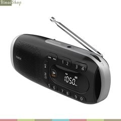  Philips TAR2808 - Đài Radio FM, Hỗ Trợ Khe Thẻ Nhớ TF, Đèn Pin SOS Siêu Sáng  Dành Cho Người Cao Tuổi 