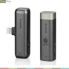  Boya BY-WM3D / BY-WM3U - Micro thu âm không dây True-wireless cho các thiết bị iOS, android smartphone, cameras (2.4 GHz) 