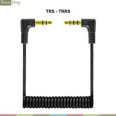  Cáp âm thanh TRS-TRS / TRS - TRRS / TRS - Type-C / TRS - Lightning, Type-C to Type-C, Type-C to Lightning kết nối micro với máy ảnh, điện thoại, máy tính 