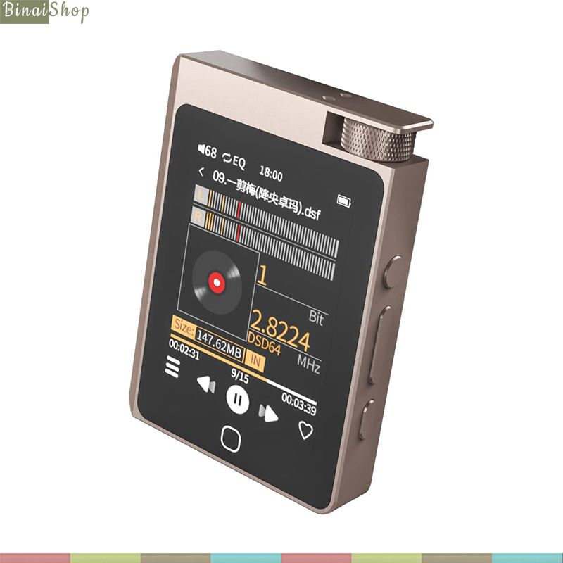 Ruizu A55 (Bạc) - Máy Nghe Nhạc HIFI Lossless,, Bluetooth 5.0 (16GB ...