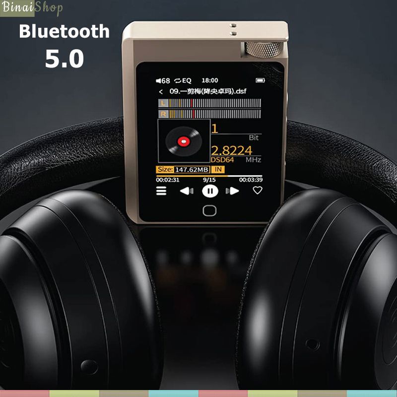Ruizu A55 (Bạc) - Máy Nghe Nhạc HIFI Lossless,, Bluetooth 5.0 (16GB ...