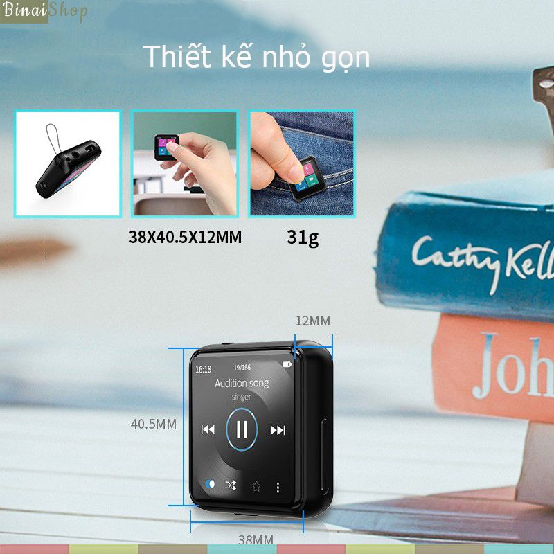 Philips SA6116MP3 - Máy Nghe Nhạc Thể Thao, Bluetooth 5.0, Cảm Ứng – BINAI