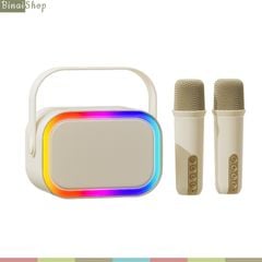  Philips TAS2808 - Loa Karaoke Bluetooth, Hiệu Ứng Ánh Sáng RGB, Micro Chống Ồn, Pin 10 Giờ 