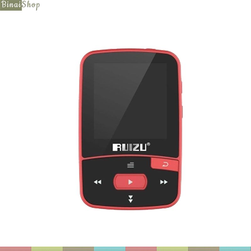 Ruizu X50 / Ruizu X52 - Máy Nghe Nhạc Bluetooth Thể Thao (8GB) – BINAI