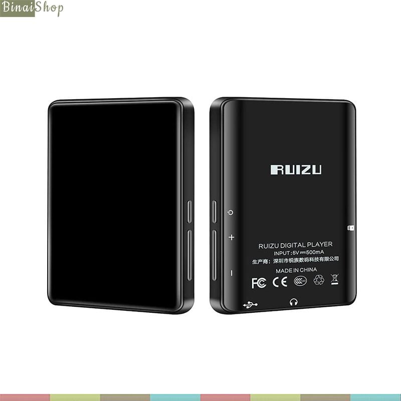 Ruizu M7 - Máy Nghe Nhạc HIFI Full Cảm Ứng, Bluetooth 5.0, Loa Ngoài ...