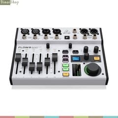  Behringer Flow 8 - Mixer Cơ Lai Số 8 Kênh Đầu Vào, Hỗ Trợ Bluetooth, Cổng USB Phát Trực Tiếp 